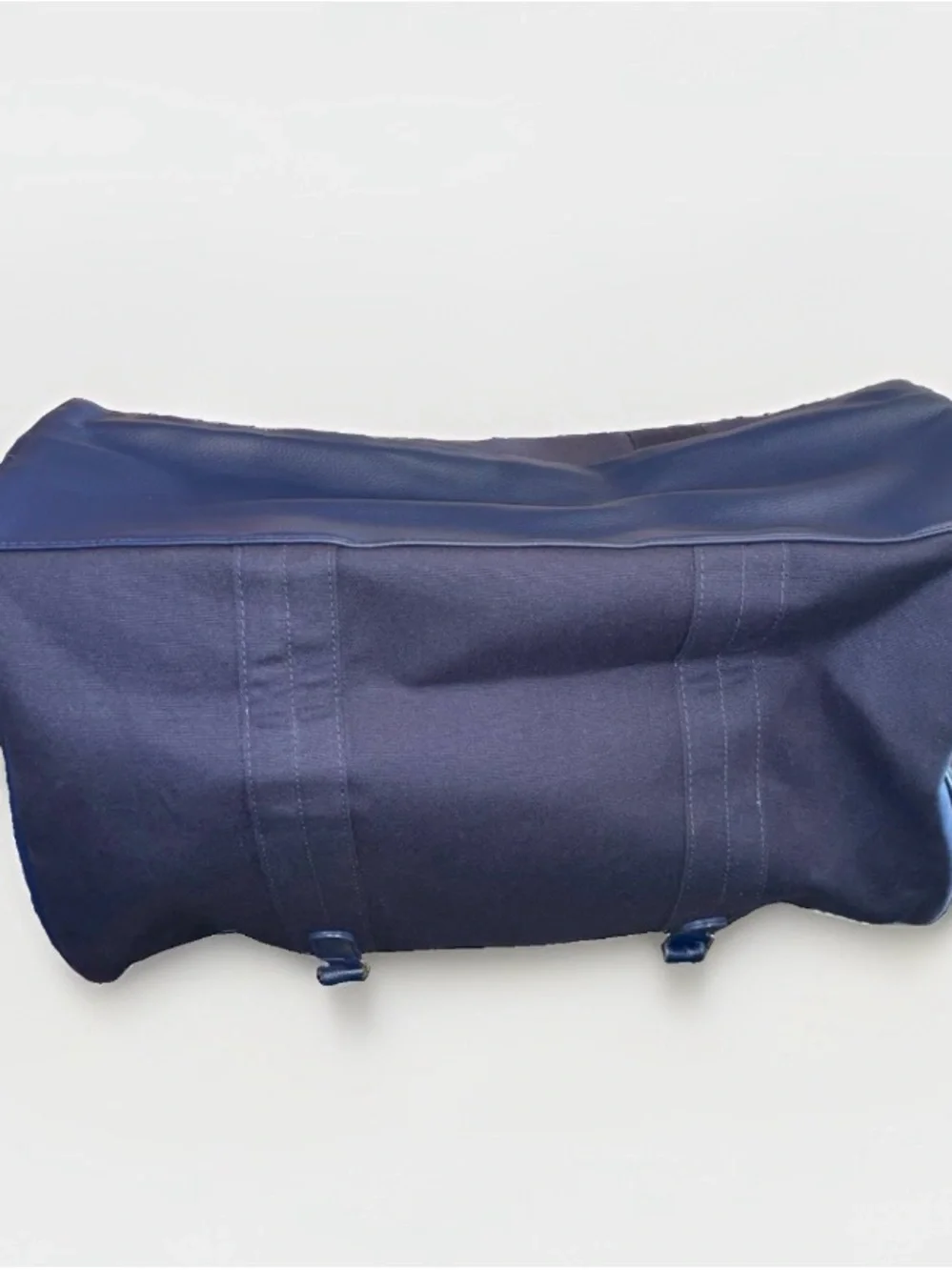 Polo Ralph Lauren-Canvas ,20”x12”x8”, Weekender Duffle Bag - Navy/Purple,GUC